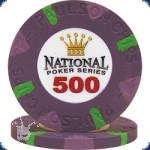 National Poker Series 500 Chip