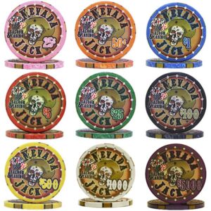 Nevada Jacks - Sampleset (9 Chips)